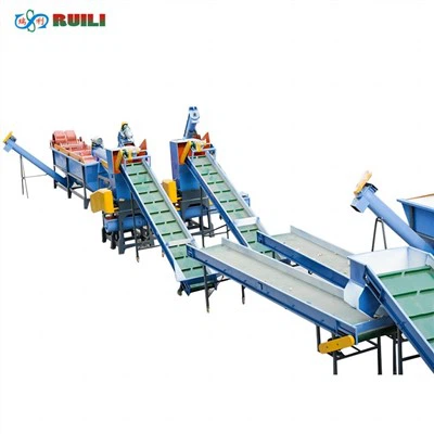 CE PET Recycling Machine Fully Automatic PET Washing Line Plastic PET Bottles Crushing And Washing Line