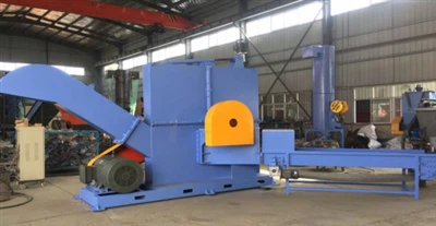 HDPE pipe shredder machine advantage
